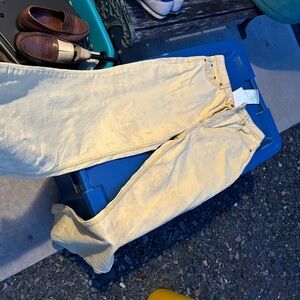 Ganni Yellow Men’s Jeans